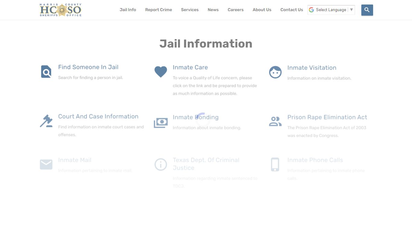 Jail Information - Harris County Texas Sheriff's Office